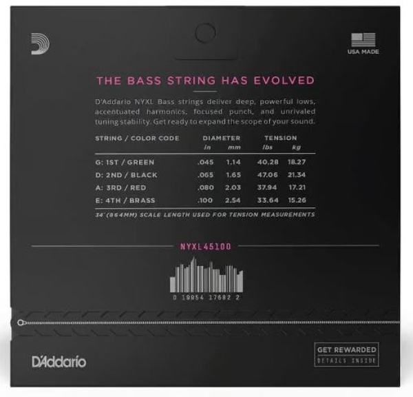 Preview: Daddario NYXL, 45-100 *Black Weeks 2025*